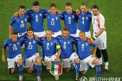 这支意大利队，有10人参加了，今年3月3日2:0击败西班牙2011年龄段u15的比赛，其中7人首发