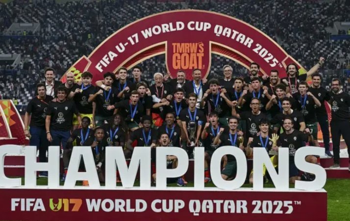 U17世界杯抽签：中国与西班牙、摩洛哥、斐济同分在H组