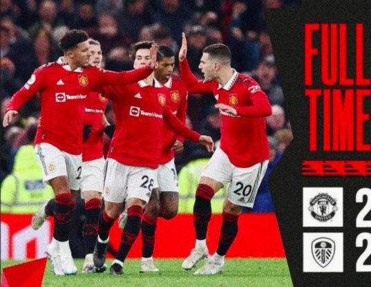 英超-拉什福德破门 曼联1-1战平伊普斯维奇